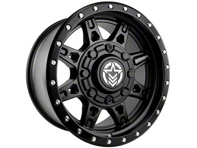 Anthem Off-Road Rogue Satin Black Wheel; 17x9; -12mm Offset (18-25 Jeep Wrangler JL)