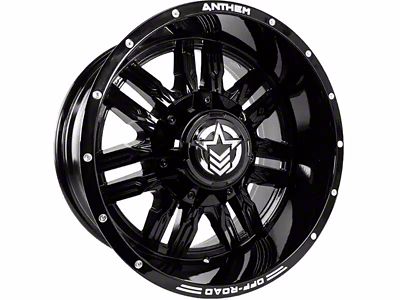 Anthem Off-Road Equalizer Gloss Black 6-Lug Wheel; 18x9; 0mm Offset (16-23 Tacoma)
