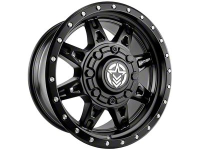 Anthem Off-Road Rogue Satin Black 6-Lug Wheel; 18x9; 18mm Offset (17-24 Titan)