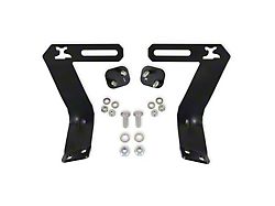 Anvil Off-Road Rear Bumper LED Light Mount; Black (21-25 Bronco)