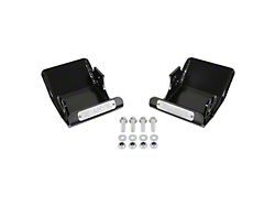 Anvil Off-Road Rear Shock Mount Skid Plates (21-25 Bronco, Excluding Raptor)