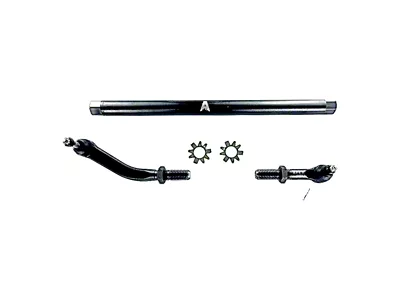 Apex Chassis 2.5-Ton Drag Link Assembly without Flip Kit; Steel (20-25 Jeep Gladiator JT)