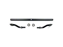 Apex Chassis 2.5-Ton Tie Rod Assembly; Black Aluminum (20-26 Jeep Gladiator JT, Excluding Launch Edition, Mojave & Rubicon)