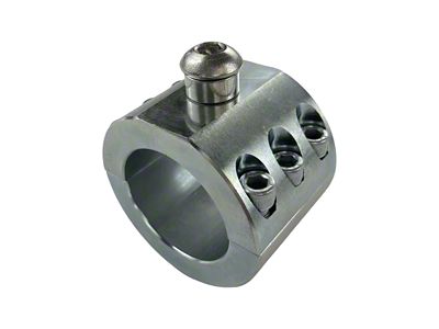 Apex Chassis FOX ATS Stabilizer Tie Rod Clamp; Zinc; 2-Inch ID (20-25 Jeep Gladiator JT)