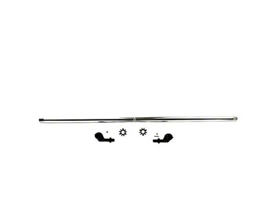 Apex Chassis 1-Ton Tie Rod Kit; Polished Aluminum (07-18 Jeep Wrangler JK)