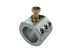 Apex Chassis Standard Stabilizer Tie Rod Clamp; Zinc; 1.50-Inch ID (07-18 Jeep Wrangler JK)