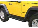 5-Inch iStep Running Boards; Black (07-18 Jeep Wrangler JK 2-Door)