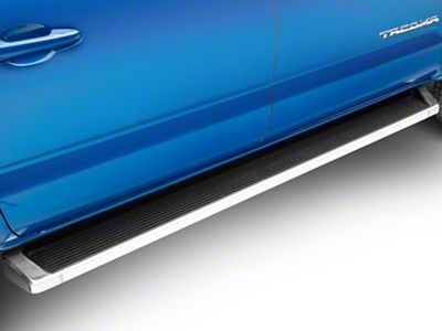 6-Inch iRunning Boards; Polished (05-23 Tacoma Double Cab)