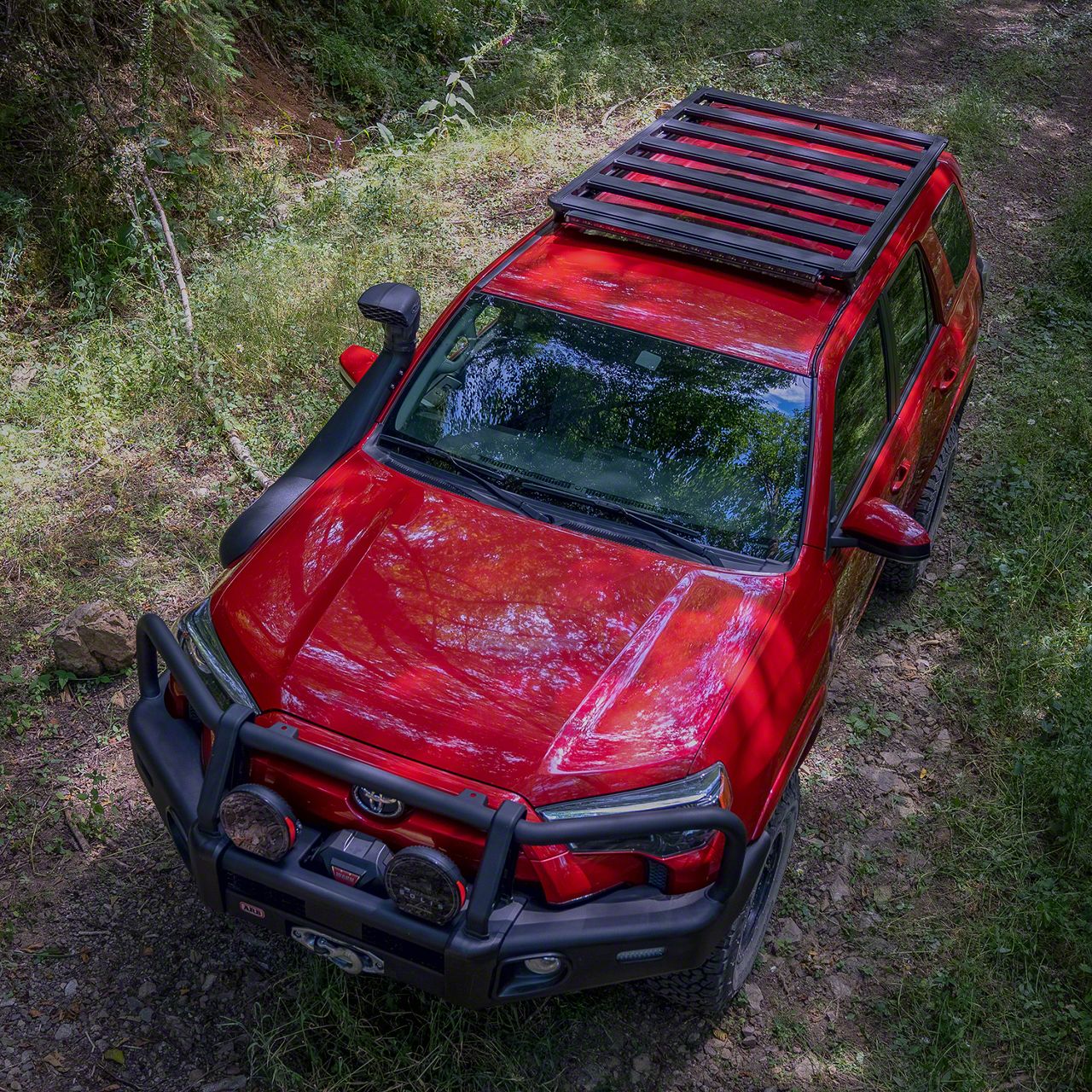 ARB Toyota 4 Runner BASE Rack with Mount Kit and Deflector 71 Inch x 51 Inch BASE321 10 24 4Runner Free Shipping