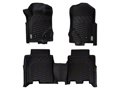 ARB Front and Rear Floor Liners; Black (21-25 Bronco 4-Door)