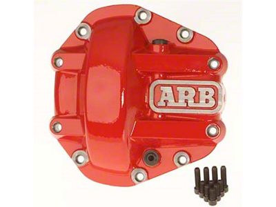 ARB M220 Rear Differential Cover; Red (21-25 Bronco)