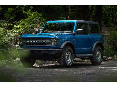 ARB Rock Sliders; Integrit Textured Black (21-25 Bronco 2-Door)