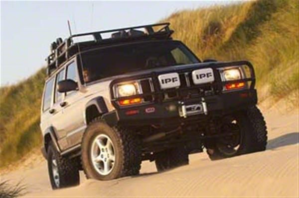 ARB Jeep Cherokee Deluxe Winch Front Bumper 3450080 (97-01