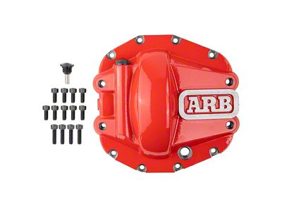 ARB M220 Rear Differential Cover; Red (20-25 Jeep Gladiator JT Launch Edition, Rubicon)