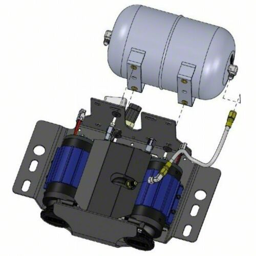 パーツ Teraflex Compressor Mount Jeep Wrangler TeraFlex ARB Air Compressor Under Seat Mount for 2007-2018