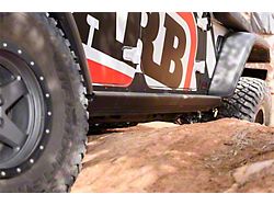 ARB Rock Sliders; Integrit Textured Black (18-25 Jeep Wrangler JL 4-Door)