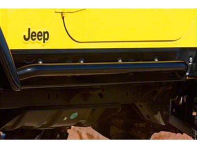 ARB Rock Sliders; Integrit Textured Black (97-06 Jeep Wrangler TJ, Excluding Unlimited)