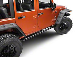 ARB Rock Sliders; Integrit Textured Black (07-18 Jeep Wrangler JK 4-Door)