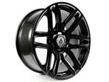 Arena Supreme Satin Black 6-Lug Wheel; 20x9; 1mm Offset (04-15 Titan)