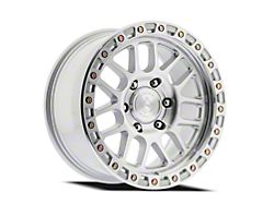 Arena Boost Gloss Silver Machined 6-Lug Wheel; 17x9; 0mm Offset (05-15 Tacoma)