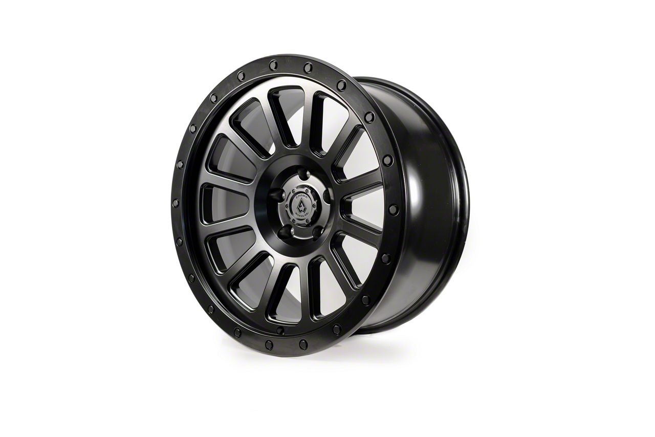 Arena Ammo Satin Black 6-Lug Wheel; 17x9; 0mm Offset (16-23 Tacoma)