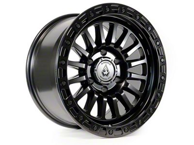 Arena Trophy Satin Black 6-Lug Wheel; 17x9; 1mm Offset (25-26 4Runner)
