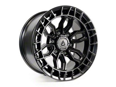 Arena Recon Satin Black 6-Lug Wheel; 20x9; 1mm Offset (03-09 4Runner)