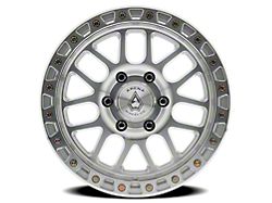 Arena Boost Gloss Silver Machined 6-Lug Wheel; 17x8.5; 25mm Offset (21-26 Bronco, Excluding Raptor)