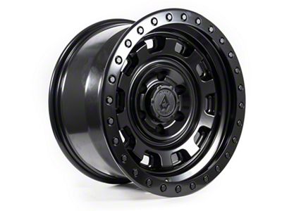 Arena Gunner Satin Black 6-Lug Wheel; 17x9; -12mm Offset (21-25 Bronco, Excluding Raptor)