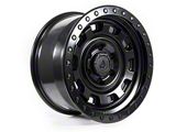 Arena Gunner Satin Black Wheel; 17x9; -12mm Offset (20-25 Jeep Gladiator JT)
