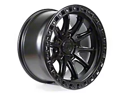 Arena Mission Satin Black Wheel; 20x9; 0mm Offset (22-25 Jeep Grand Cherokee WL)