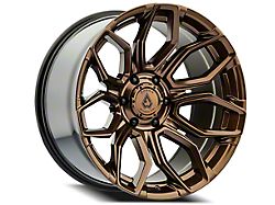 Arena Cobra Smoked Bronze Tint Clear Wheel; 22x10; 15mm Offset (07-18 Jeep Wrangler JK)