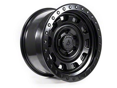 Arena Gunner Satin Black Wheel; 17x9; 0mm Offset (07-18 Jeep Wrangler JK)
