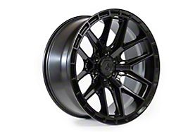 Arena Battle Satin Black 6-Lug Wheel; 22x10; -18mm Offset (22-25 Tundra)