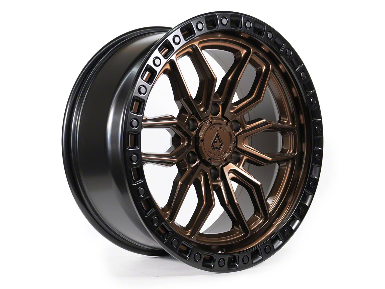 XF Offroad Tundra XF-224 Gloss Black Red Milled 5-Lug Wheel