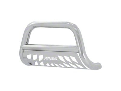 3-Inch Bull Bar; Polished Stainless (16-23 Tacoma)