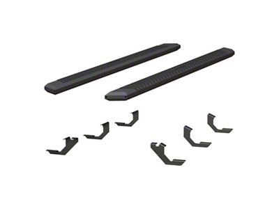 AdvantEDGE 5.50-Inch Side Step Bars; Carbide Black (05-23 Tacoma Double Cab)