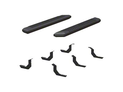 AdvantEDGE 5.50-Inch Side Step Bars; Carbide Black (07-17 Tundra Regular Cab)