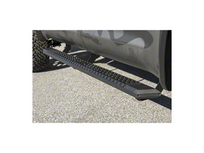 AdvantEDGE 5.50-Inch Side Step Bars; Carbide Black (07-21 Tundra Double Cab, CrewMax)
