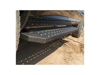 RidgeStep 6.50-Inch Running Boards; Textured Black (07-17 Tundra Regular Cab)