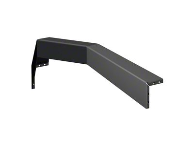 TrailCrusher Steel Stubby Front Bumper Angular Brush Guard (20-25 Jeep Gladiator JT)
