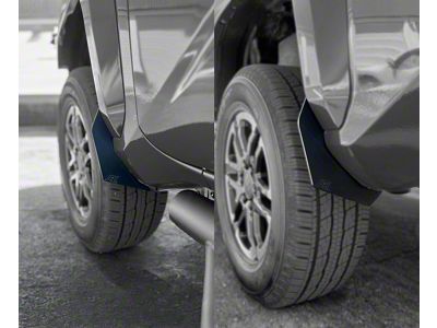Ark Splash Guards TriXpoly Micro Mud Flap Flares; Front and Rear; Black (24-26 Tacoma, Excluding Trailhunter & TRD Pro)