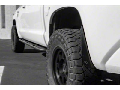 Ark Splash Guards TriXpoly Micro Mud Flap Flares; Front and Rear; Black (07-21 Tundra)