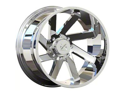 Arkon Off-Road Lincoln Chrome 6-Lug Wheel; 22x12; -51mm Offset (05-15 Tacoma)