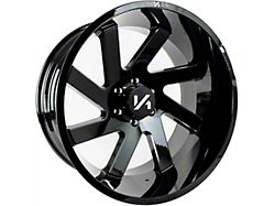 Arkon Off-Road Lincoln Gloss Black Milled 6-Lug Wheel; 20x10; -25mm Offset (24-26 Tacoma)