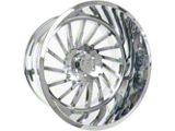 Arkon Off-Road Caesar Chrome 6-Lug Wheel; 22x12; -51mm Offset (22-25 Bronco Raptor)