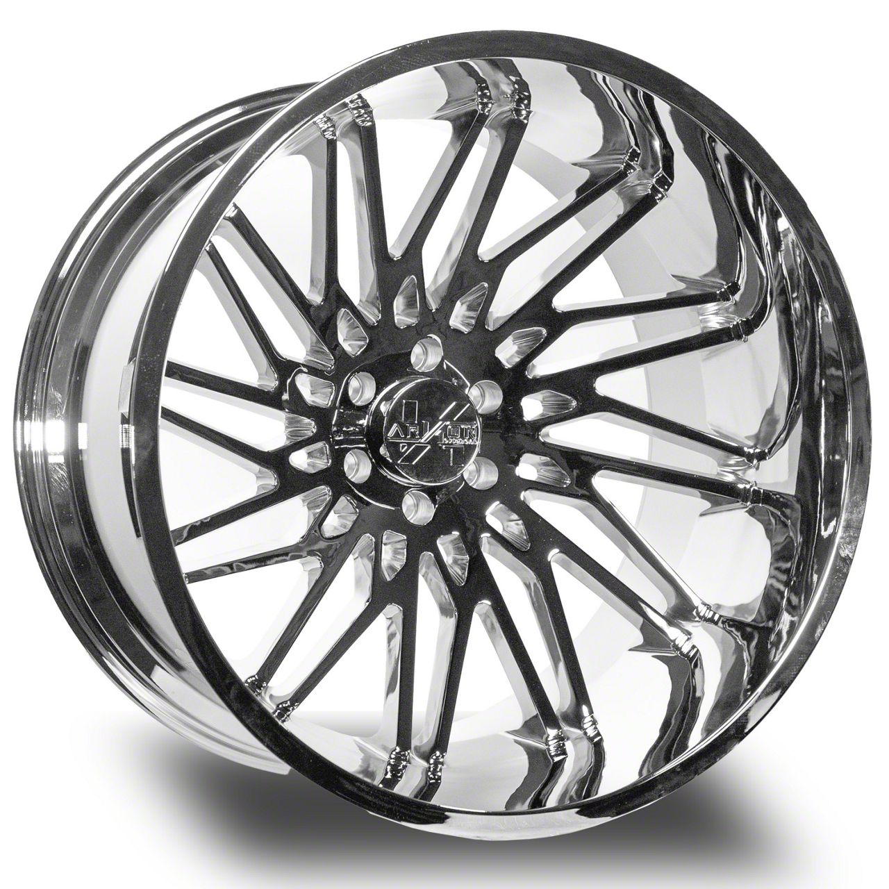 RIM.ARK Back flap A-line OP ¥26,400 Arkon Off-Road Titan XD Apollo Chrome 6-Lug Wheel; 24x14
