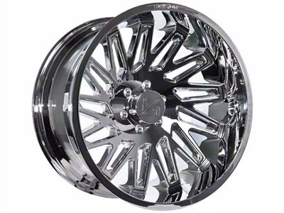 Arkon Off-Road Armstrong Chrome 6-Lug Wheel; Left Directional; 22x12; -51mm Offset (22-25 Tundra)