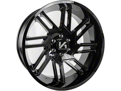 Arkon Off-Road DaVinci Gloss Black 6-Lug Wheel; 20x10; -25mm Offset (22-25 Tundra)