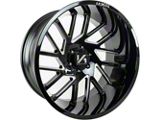 Arkon Off-Road Mandela Gloss Black Milled 6-Lug Wheel; 20x12; -51mm Offset (22-26 Tundra)